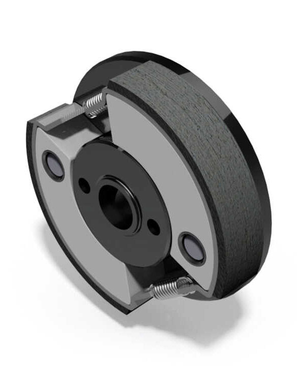 Picture of a centrifugal clutch without drawing